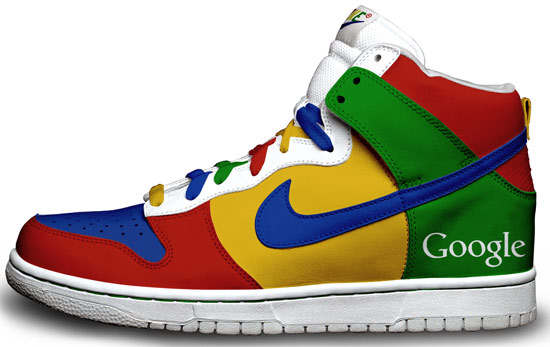Google Nike shoes