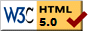 HTML5 Validated