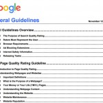 2015 Update: Google Search Quality Rating Guidelines